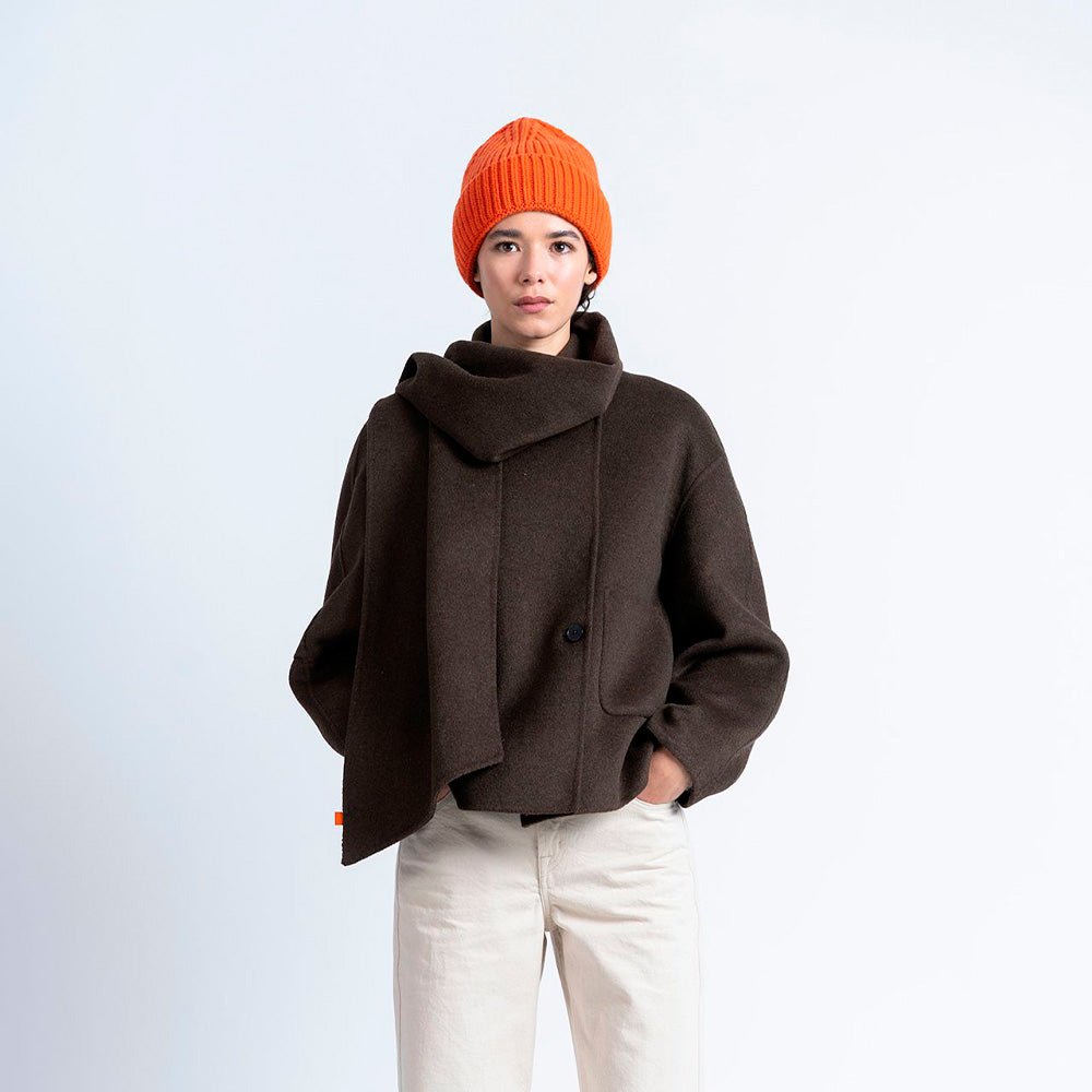 Gorro Lana Burua Auw Naranja