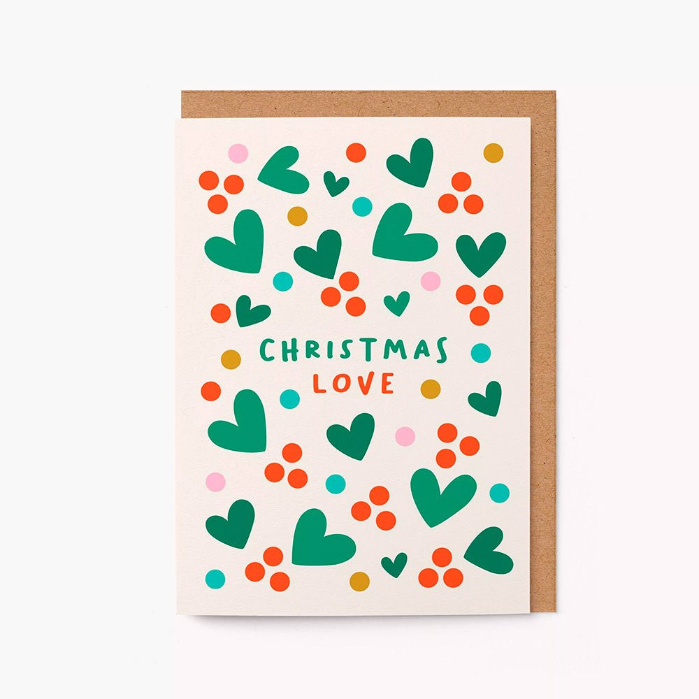 Tarjeta de Felicitaciones "Christmas Love"