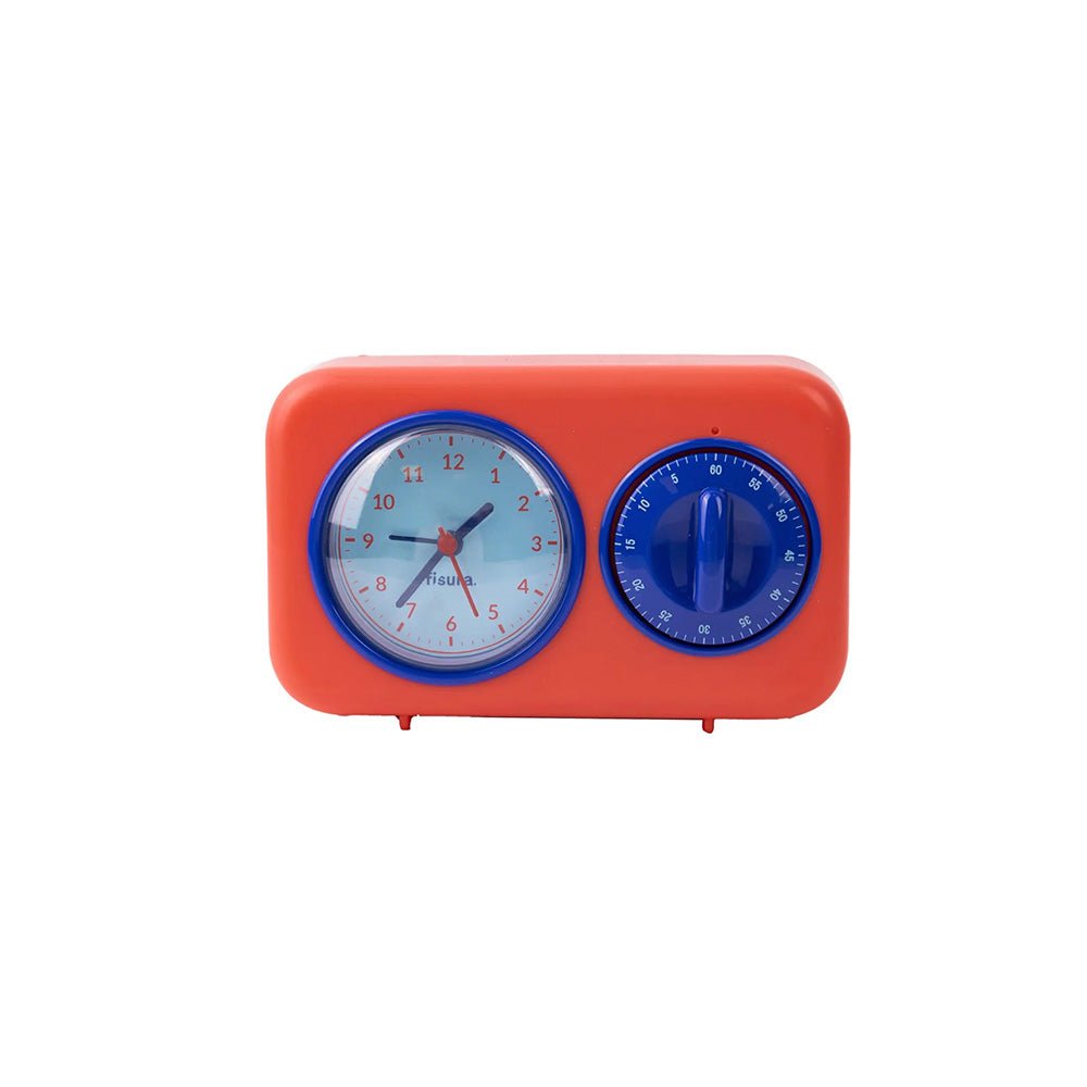 Retro Kitchen Timer - Red