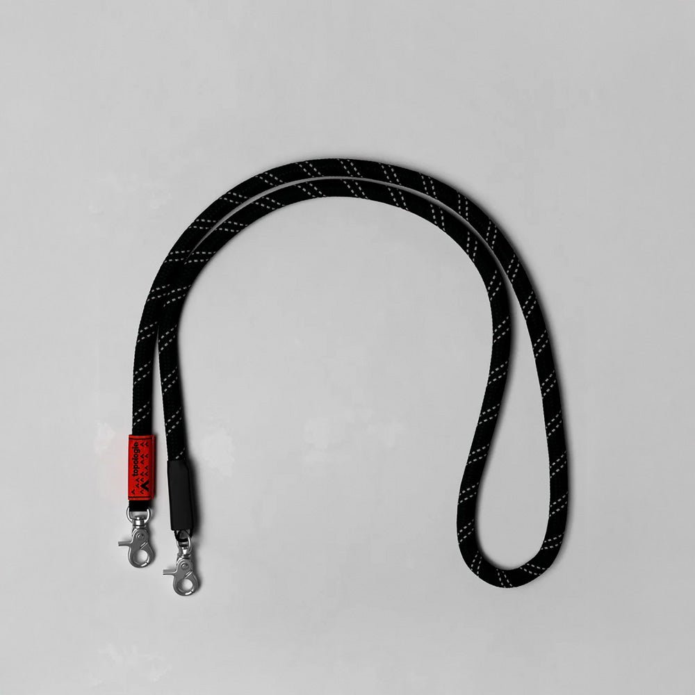 10mm Rope Strap Black Reflective