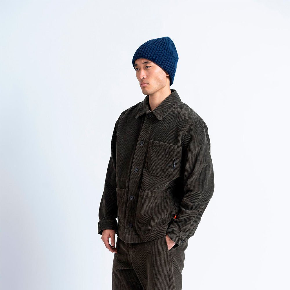 Gorro Lana Burua Auw Azul Marino