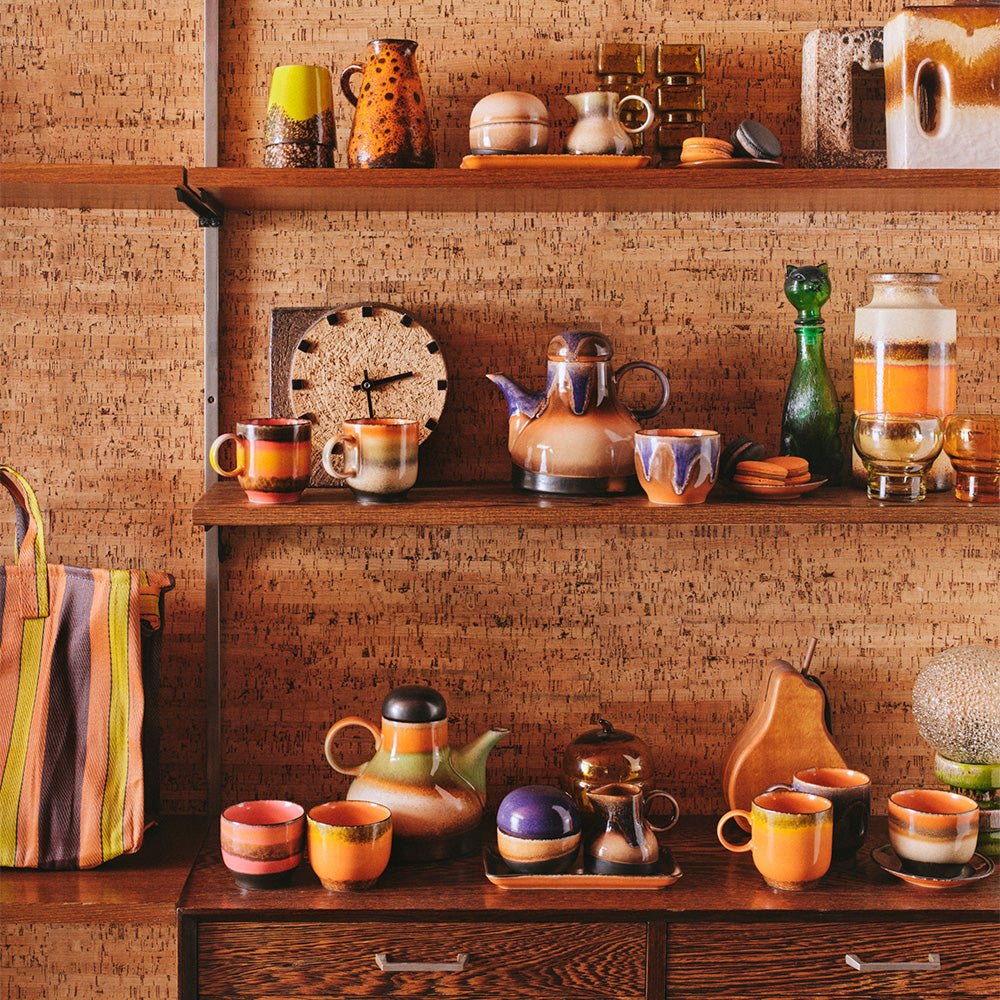 70s Ceramics: Small Trays - Twenty Four Hours B