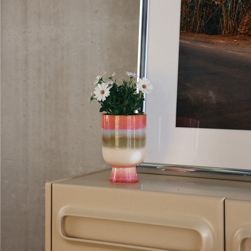 Retro Flower Pot - Rosefield