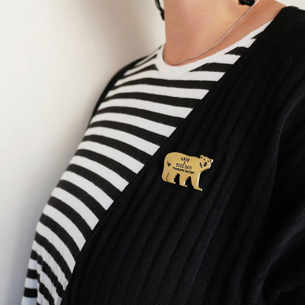 TF Broche en Laiton Bear