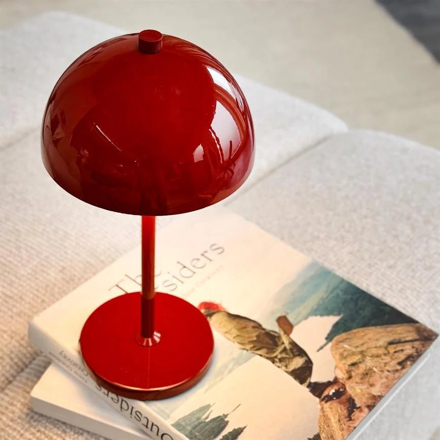 Lámpara de Mesa Borås Rojo Oscuro