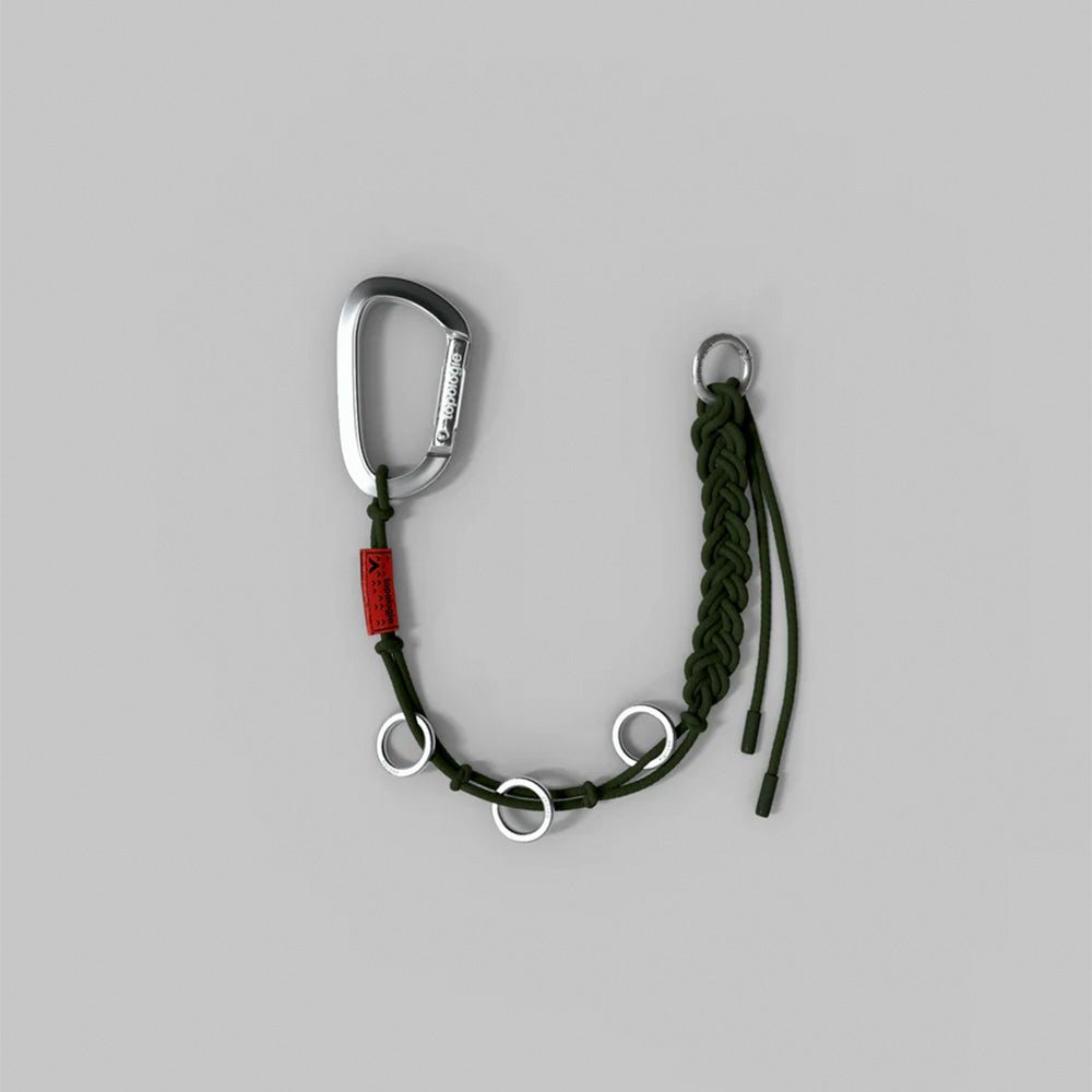 Braided Keychain Deep Forest