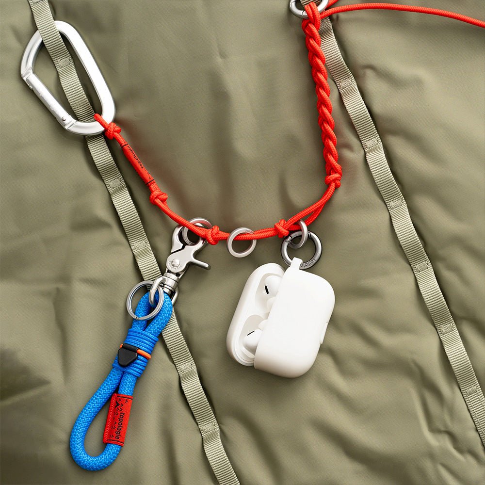 Braided Keychain Deep Forest