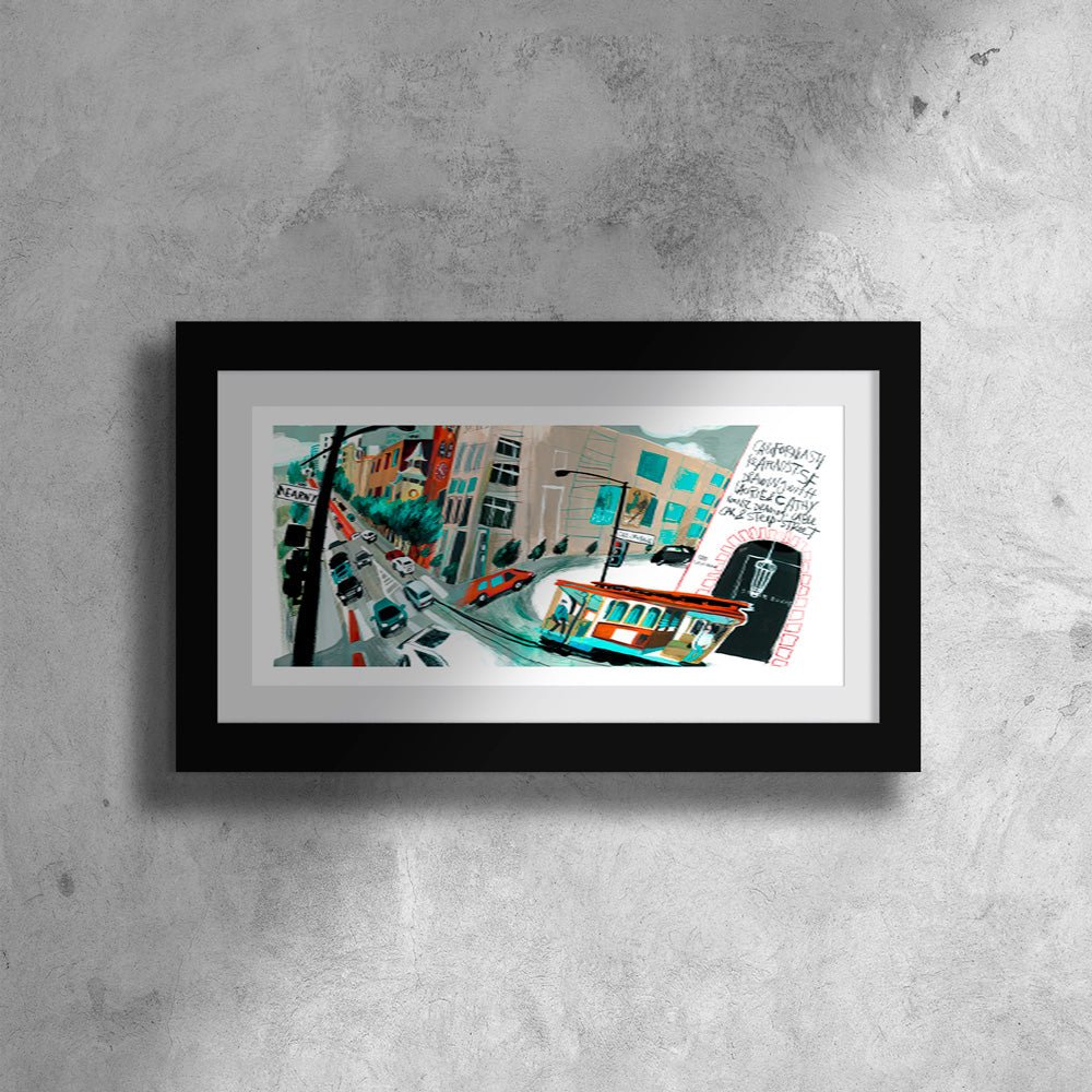 Cablecar San Francisco Giclée Print