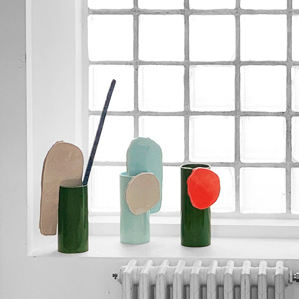 Jarrón Découpage Disque
