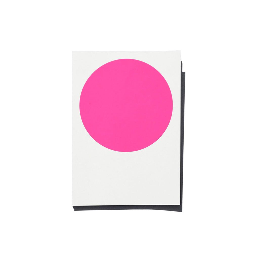 Cuaderno Hanji Symbol A5 Círculo Rosa Liso