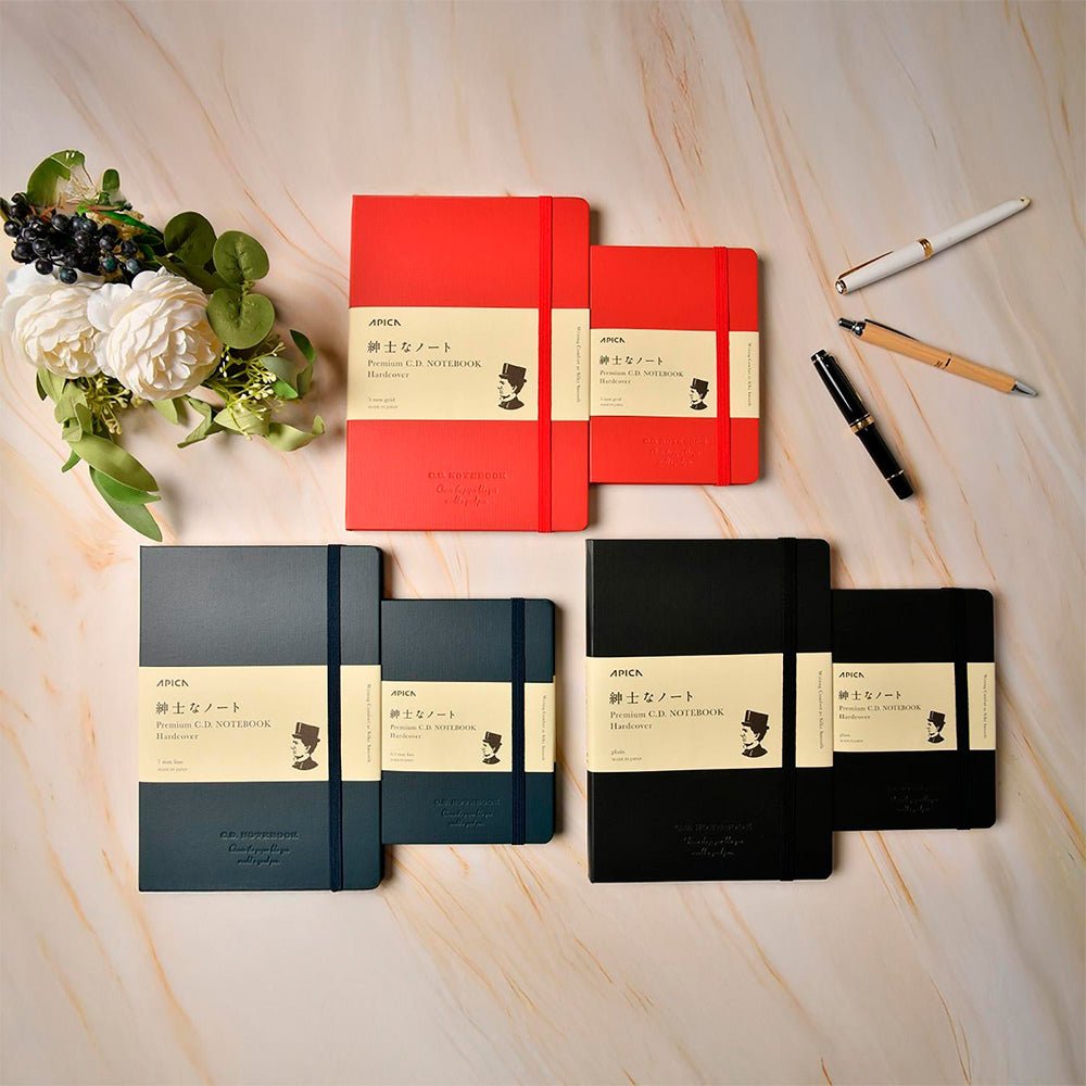 Premium CD Hard Cover Notebook A5 Grid
