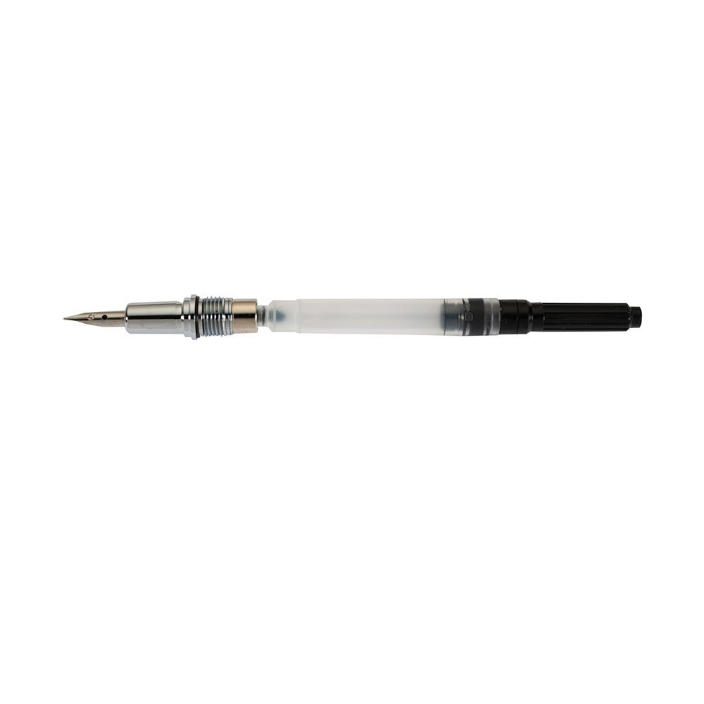Pluma con Émbolo Slim Negra