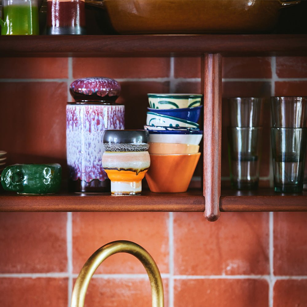 70s Ceramics: Lungo Mugs Basalt (set de 2)