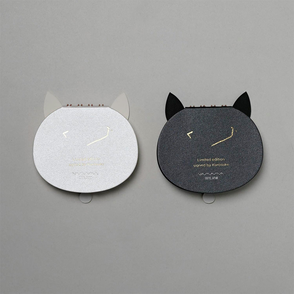 Cat Ring Memo Blanco
