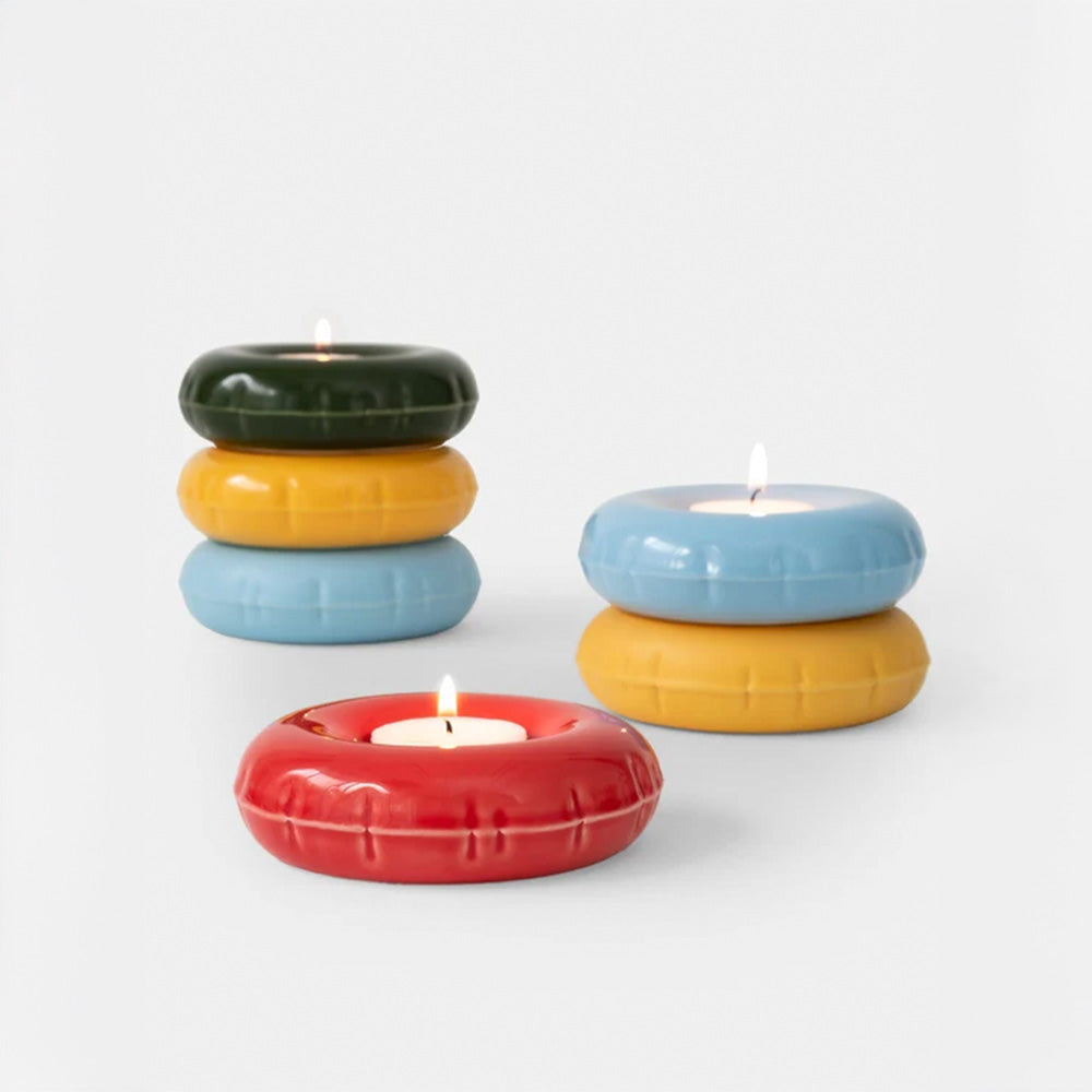 Moby Candle Holder Yolk Gloss