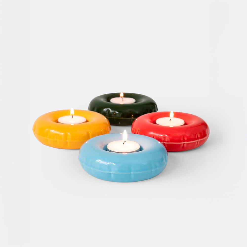 Moby Candle Holder Yolk Gloss