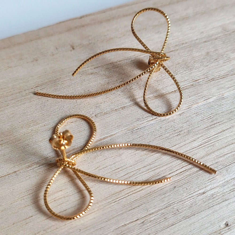 Boucles d'oreilles Petit Nœud N1
