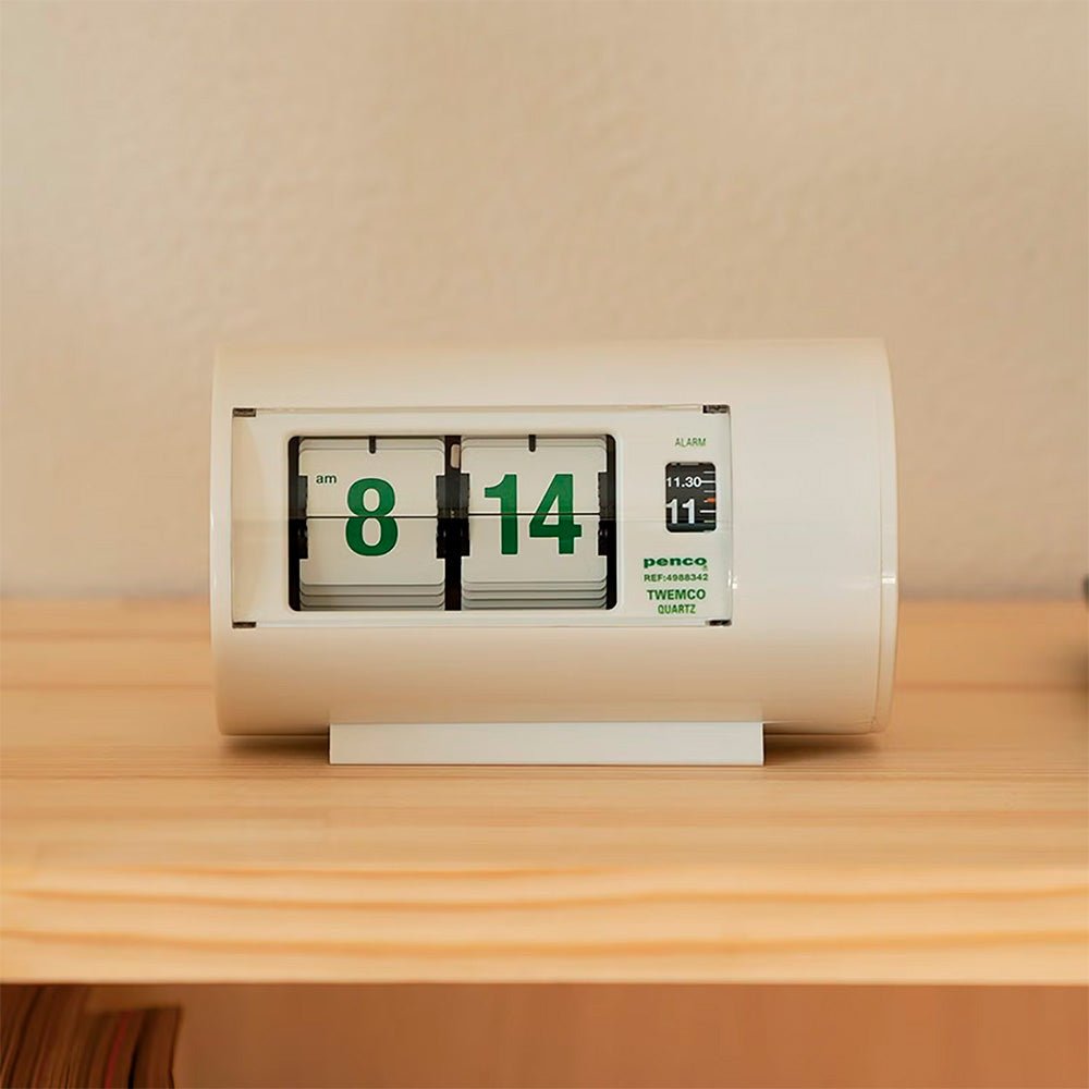 Reloj de Escritorio Blanco