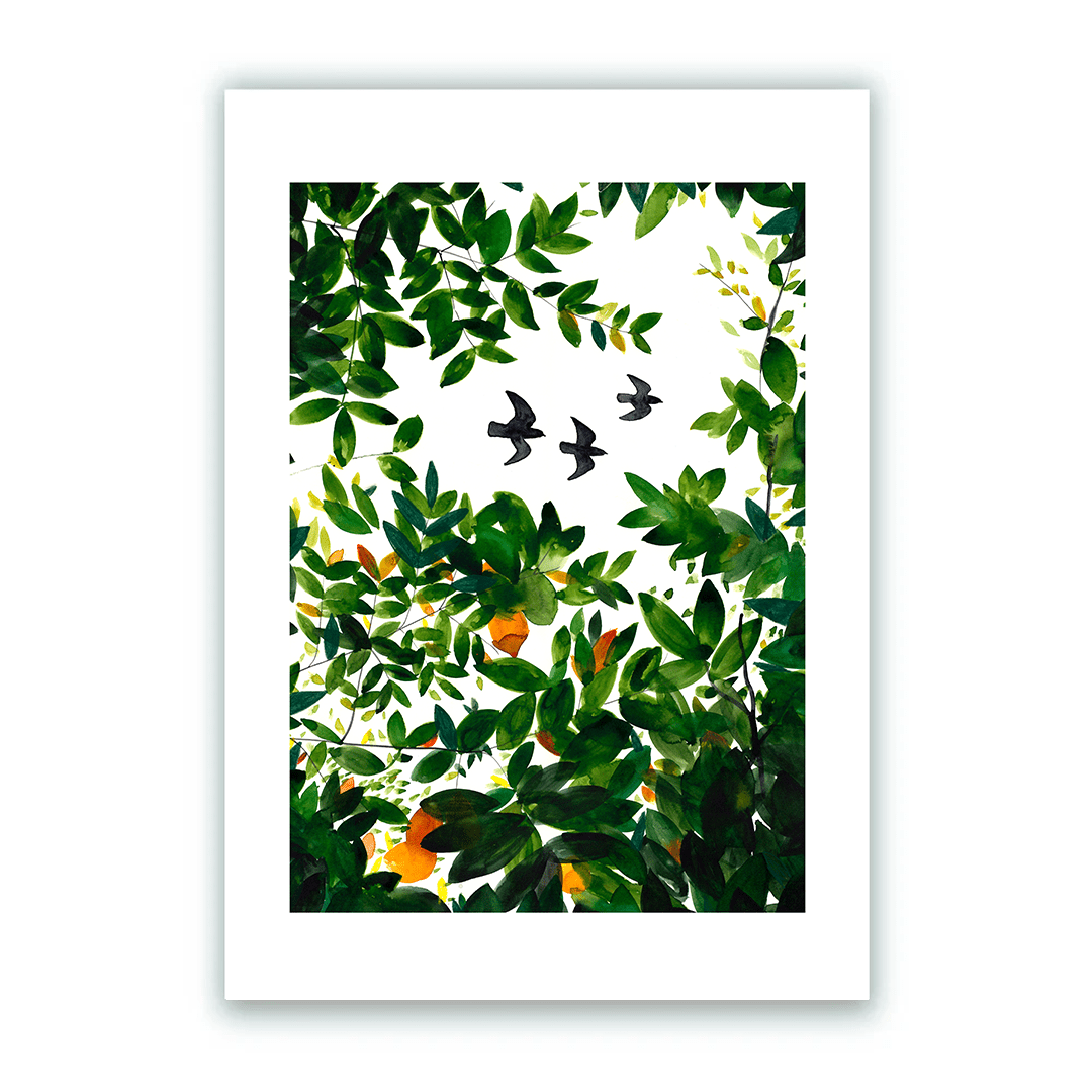 Tree Tops Impression Giclée