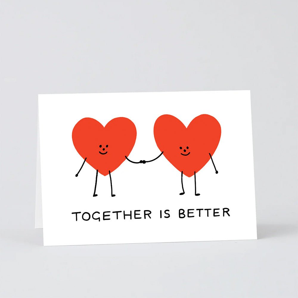 Tarjeta de Felicitaciones Together is Better