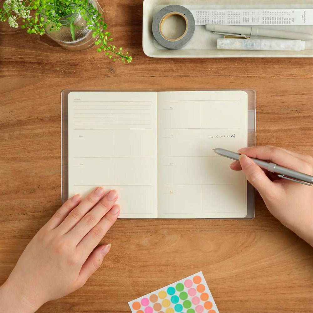 Agenda Sin Fecha Tiller A6 Amarillo