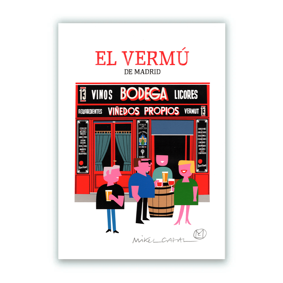 El Vermú Letras Impresión Giclée