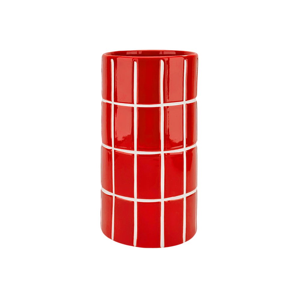 Jarrón Carrelage Rojo