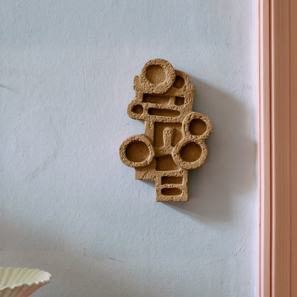 Wall Sculpture Brutalist Small