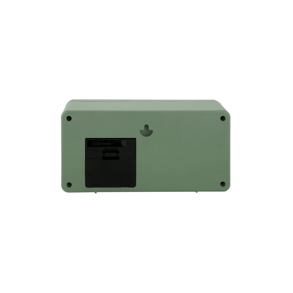 Wall Table Clock Retro Boxed Flip Jungle Green