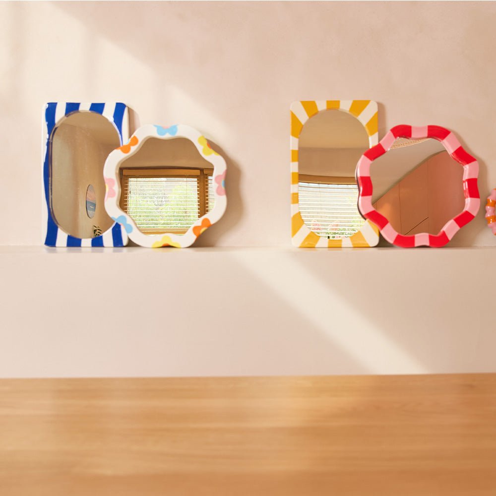 Miroir Celia - Rayures ensoleillées