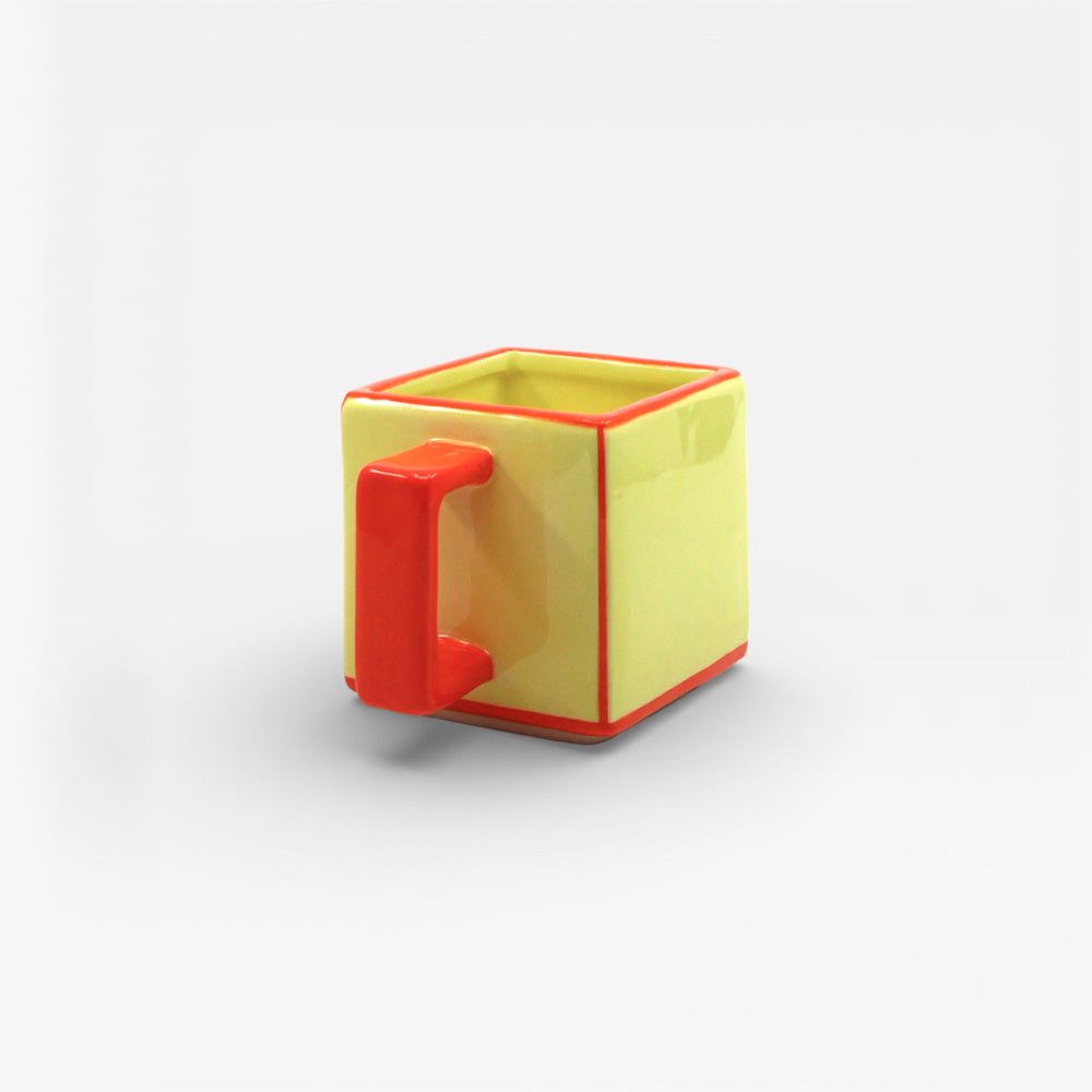Taza Tile Amarillo / Naranja