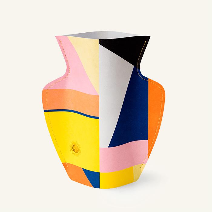 Vase en papier Bazaar