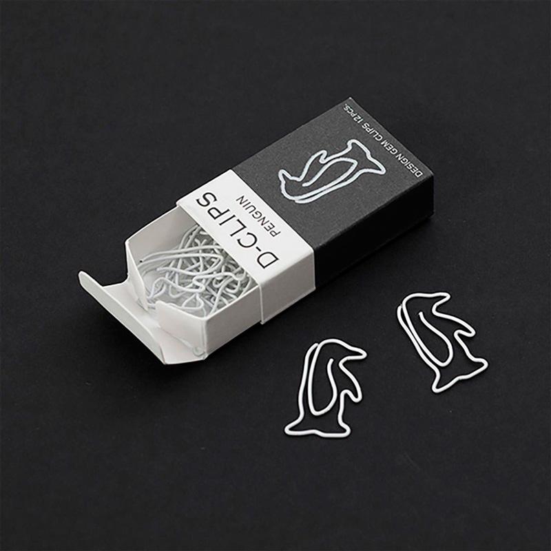 D-Clips Mini Box Pingüino