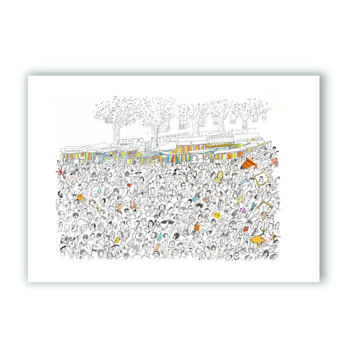 El Rastro Impresión Giclée