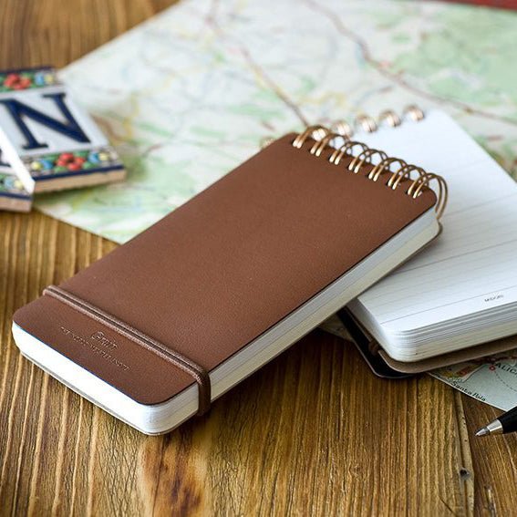 Cuaderno de Anillas WM Grain Marrón Oscuro