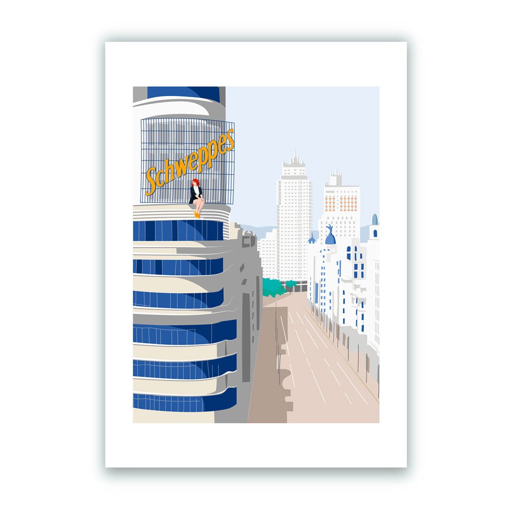 Gran Vía Giclée Print