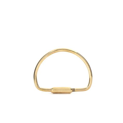 Brass Keyring A